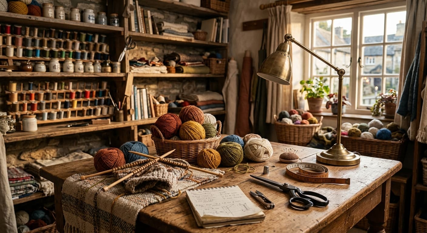 Our small handcraft workshop in Estonia