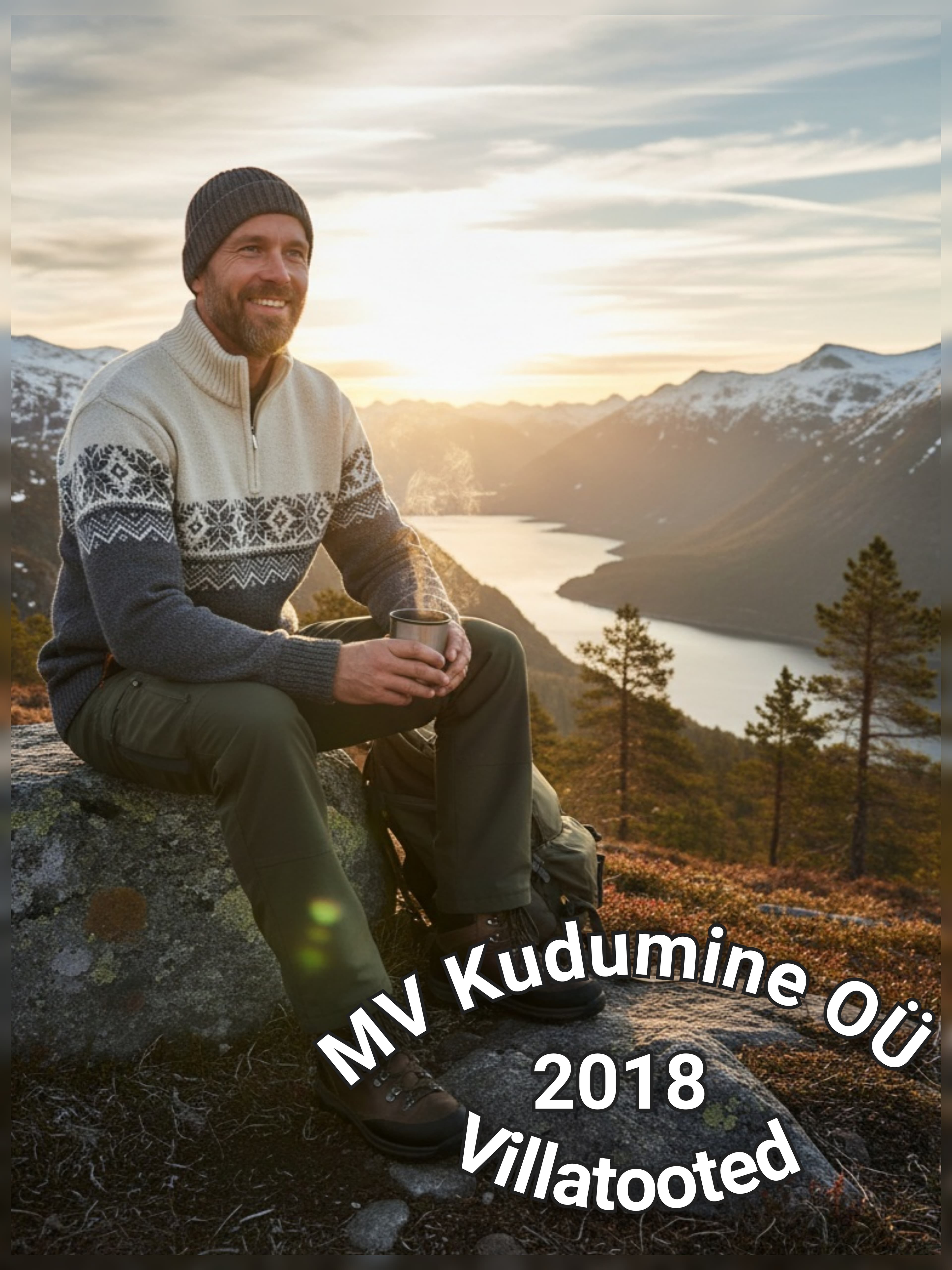 Knitted Men's Bottoming Shirt 1