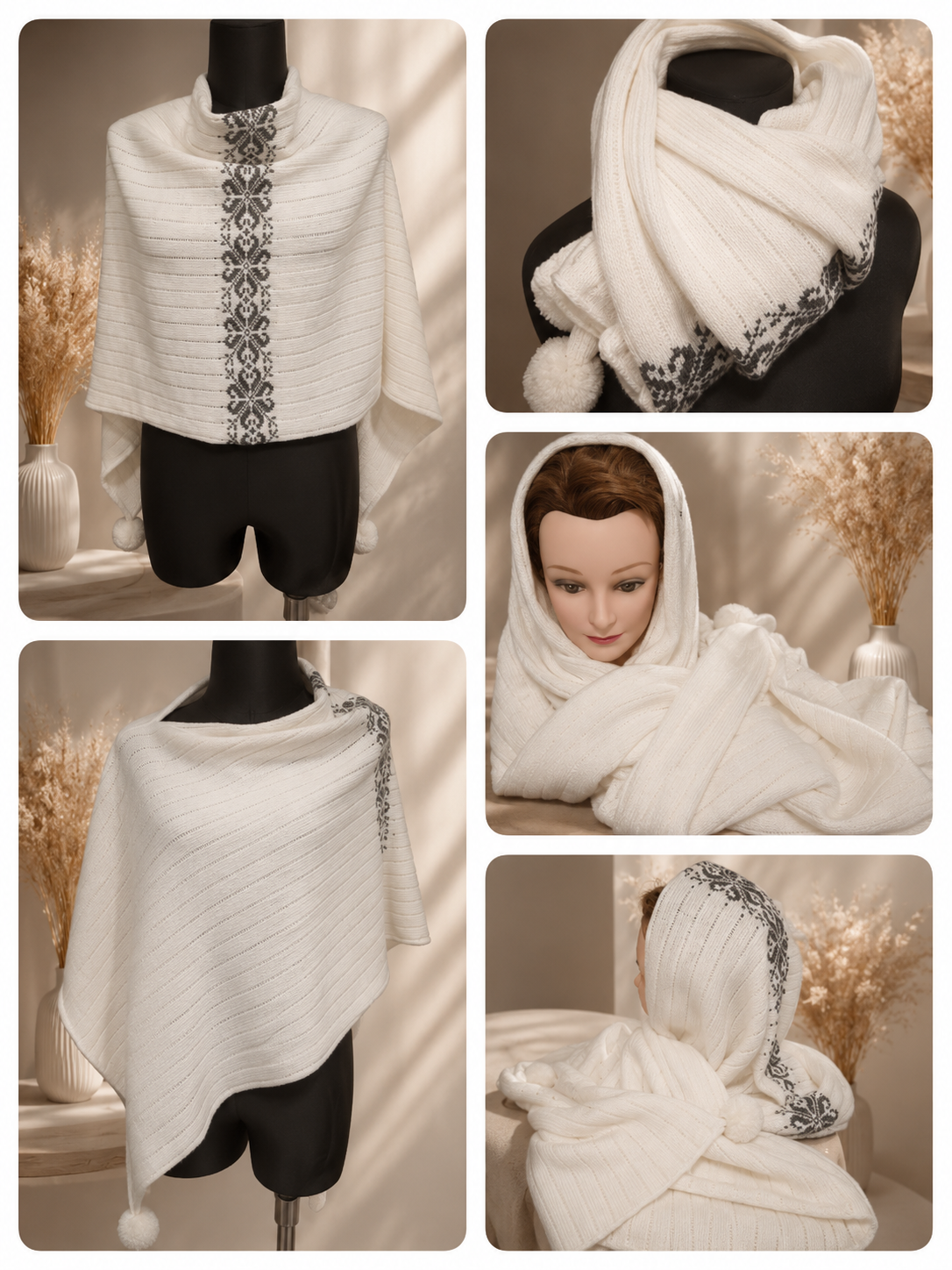 Poncho-scarf thumbnail 4